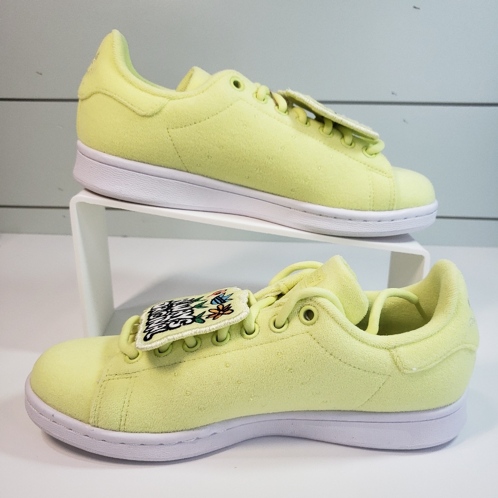 Adidas Stan Smith Always Original Pulse Yellow GX8553 Women's Sneakers s… - Picture 3 of 10